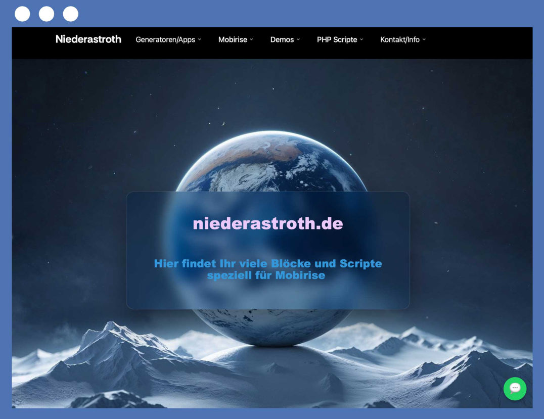 Website von Volker Niederastroth
