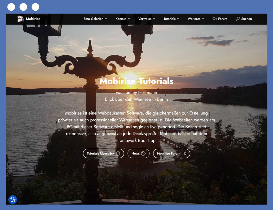 Website von Tommy Hermann